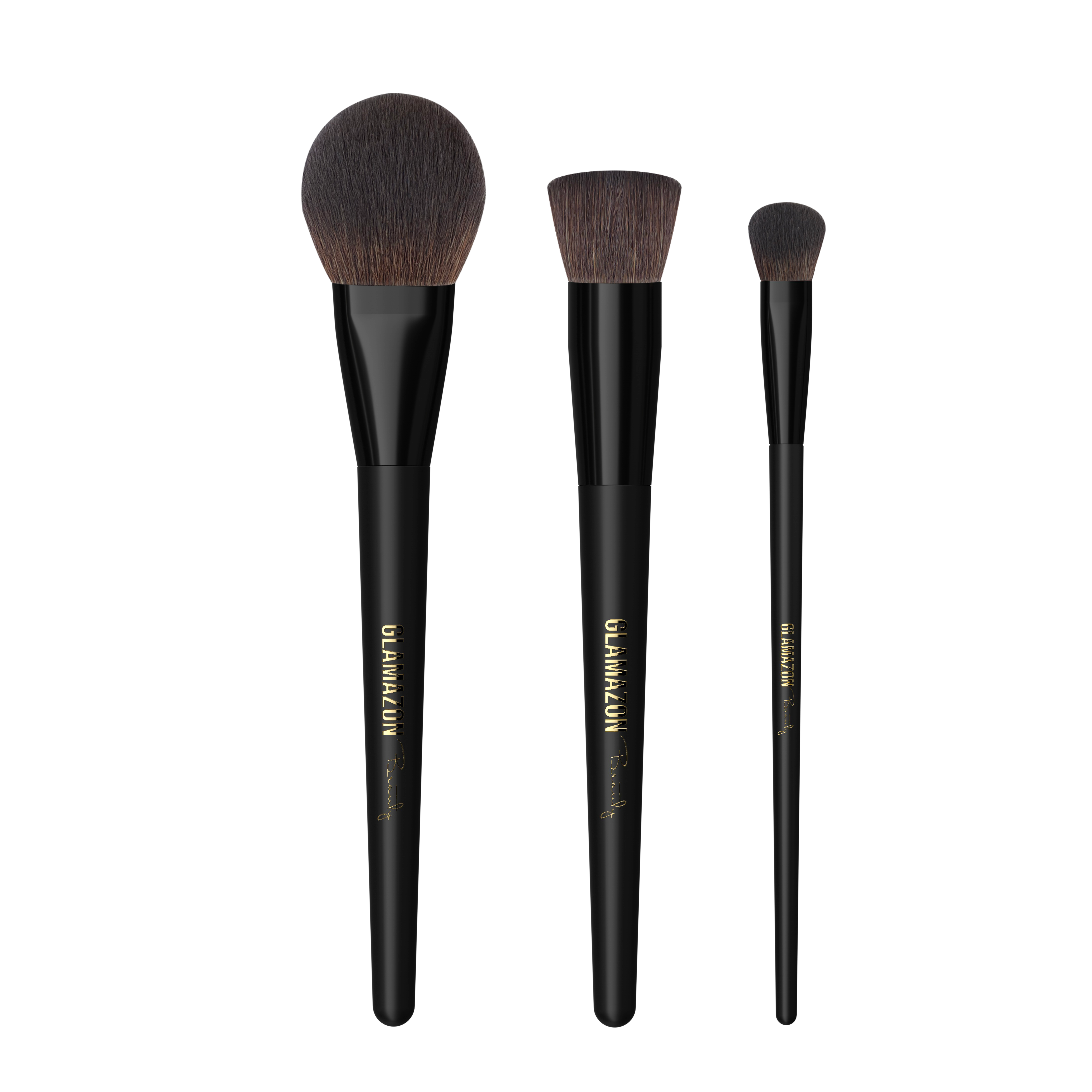 Professional Vegan
Makeup Brush Collection - 3-Piece Set